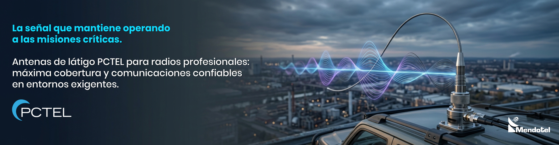 Antenas y Dispositivos loT industriales Mendotel